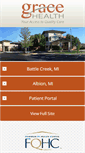 Mobile Screenshot of gracehealthmi.org